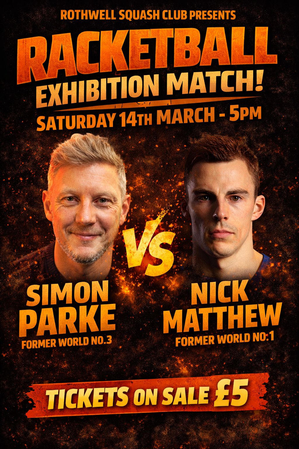 Simon Parke Vs Nick Matthew